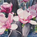 © Elizabeth Burin, Magnolias on Parade