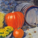 © Elizabeth Burin, Pumpkins at the Winery