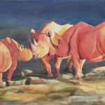 © Elizabeth Burin, Rhino Love