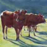 © Elizabeth Burin, Evening on the Pasture