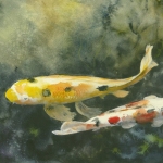 © Elizabeth Burin, Koi from the Deep I