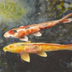 © Elizabeth Burin, Koi from the Deep II
