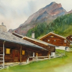 © Elizabeth Burin, Summer Chalets