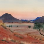 © Elizabeth Burin, Desert Twilight