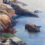 © Elizabeth Burin, Rocky Coast in Maine I