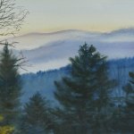 © Elizabeth Burin, Vosgian Sunset