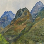 © Elizabeth Burin,  In the Andes