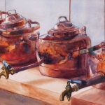 © Elizabeth Burin,  Copper Kettles