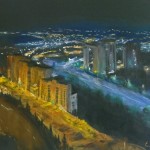 © Elizabeth Burin, Haifa by Night